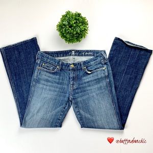 7 FOR ALL MANKIND A-Pocket Flare Jeans, Size 30